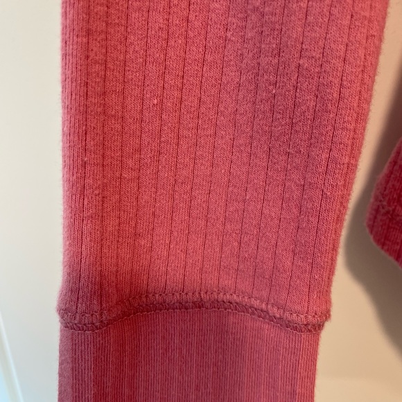 Free People Pink Long Sleeve Top - Picture 3 of 5